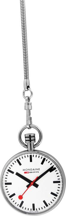 Immagine prodotto Mondaine Taschenuhr (Fatto in Svizzera, Orologio da polso analogico, Orologio tascabile, 43 mm)