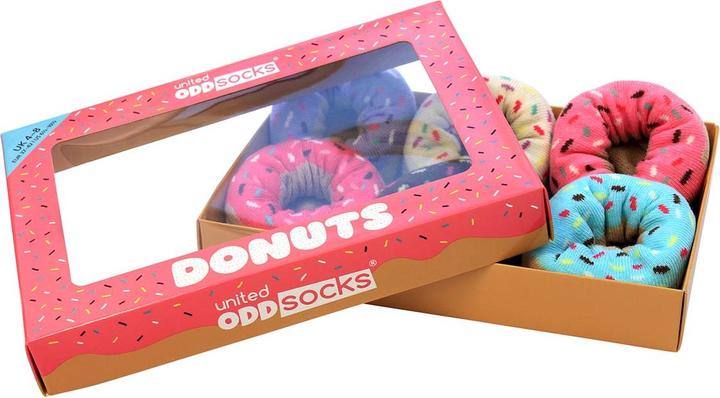 Immagine prodotto United Oddsocks Ciambelle (confezione da 3, 37 - 42)