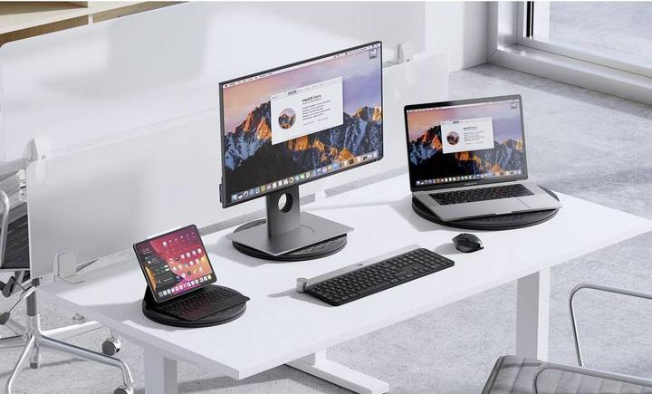 Image du produit SpeaKa Professional SP-MT-300 1 Stück Monitor-Drehteller 25,4 cm (10") - 94,0 cm (37.01")