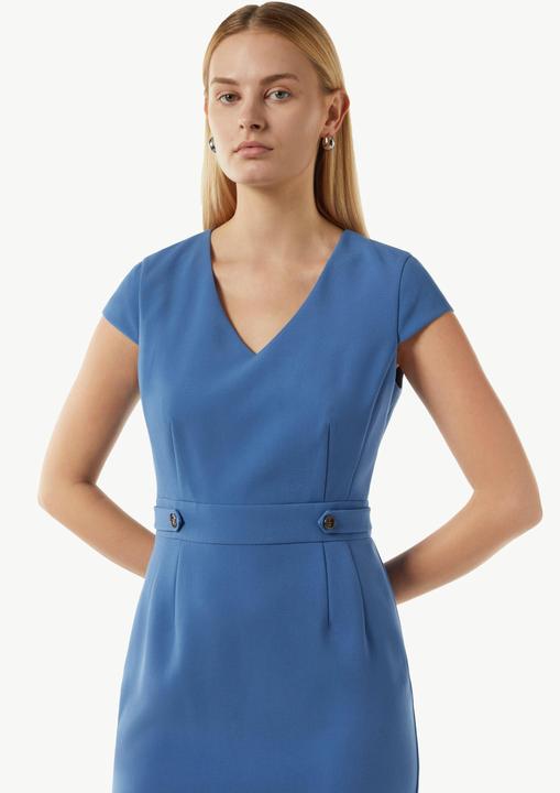 Actual product image Comma Kleid Tailliertes Etuikleid aus Twill (38)