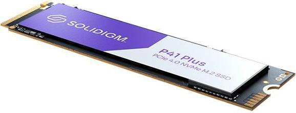 Immagine prodotto Intel SSD/P41 Plus 512GB M.2 80mm PCIe SglPk (512 GB, M.2 2280)