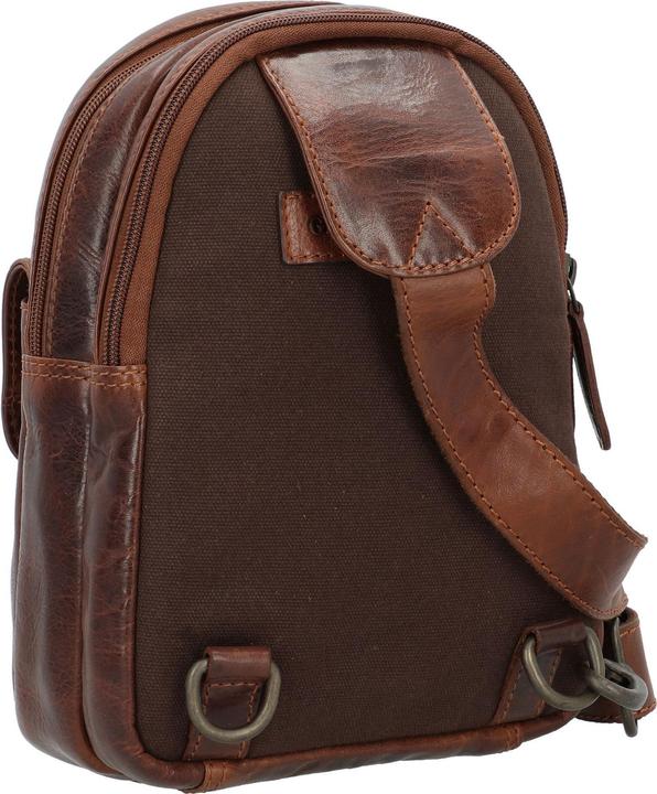 Immagine prodotto Greenburry Borsa a tracolla robusta in pelle 17 cm