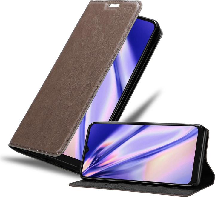 Actual product image Cadorabo Book Invisible Magnet Cover (Motorola Moto E7 Plus)