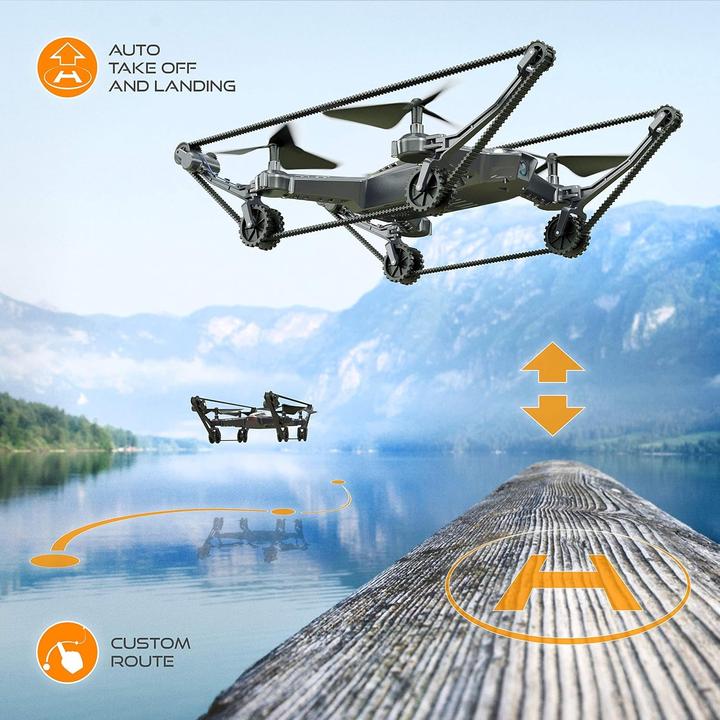 Image du produit Xerall X-TANKCOPTER Hybrid Quadcopter Tank Drone HD Cam VR Glasses 2.4GHz