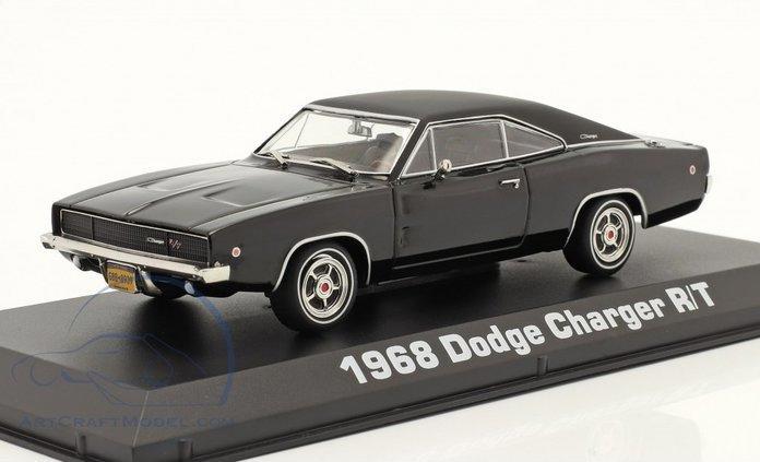 Actual product image Greenlight Collectibles John Wick: 1968 Dodge Charger R/T - 1/43