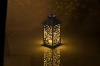 Produktbild Ootb Kunststoff-Laterne,Stars, mit funkeldem LED