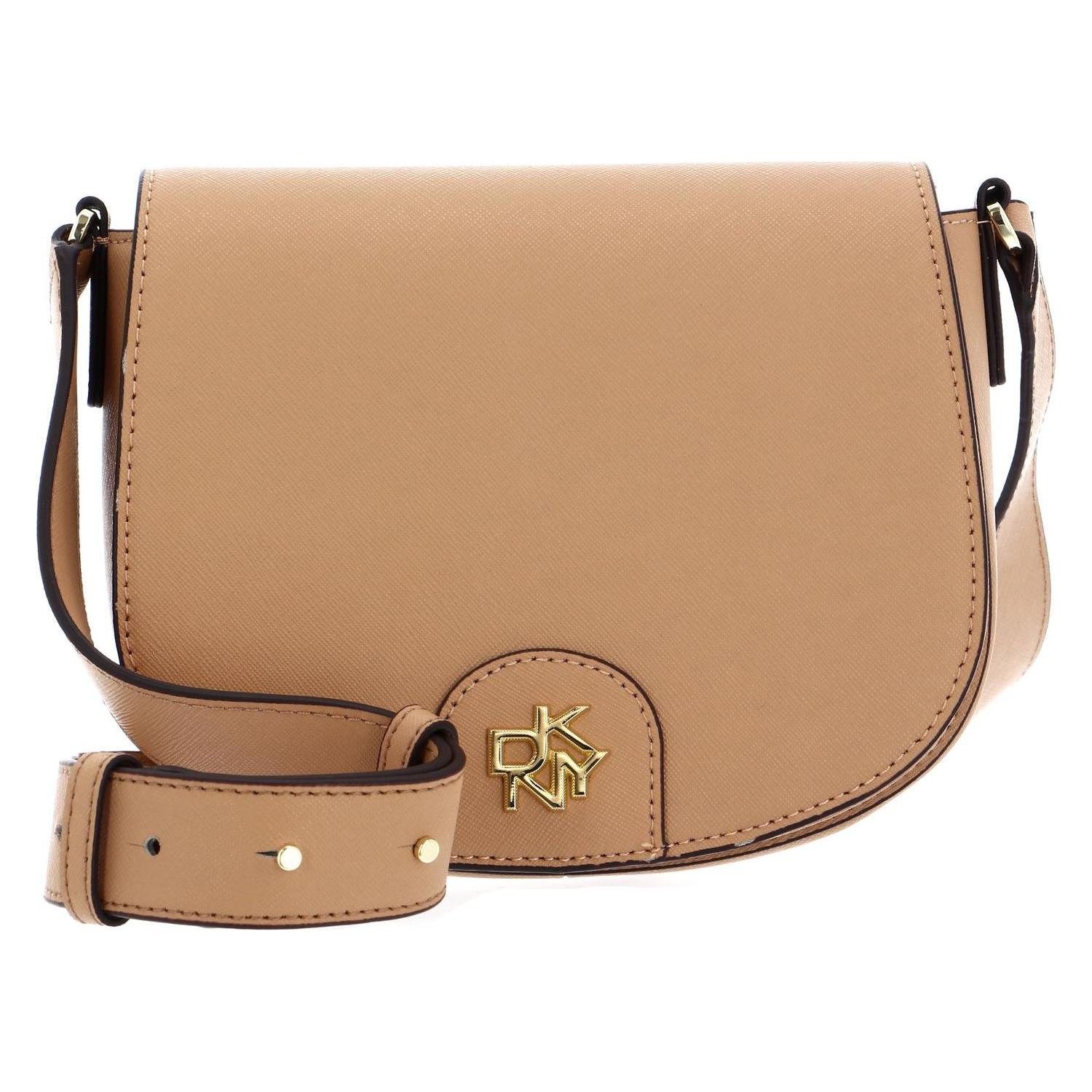 Dkny, Damen, Handtasche, Carol Saddle Bag, Braun