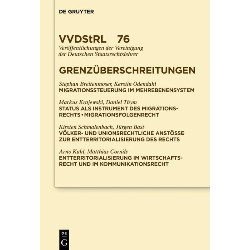Grenzüberschreitungen.Migration.Entte, Fachbücher