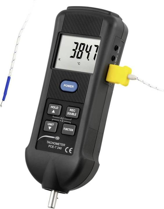 Actual product image PCE Instruments Handtachometer Stroboskop