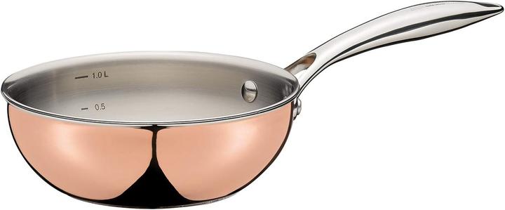 Spring Sauté pan Culinox Line ø20cm (20 cm, Frying pan, Stainless steel, Copper)