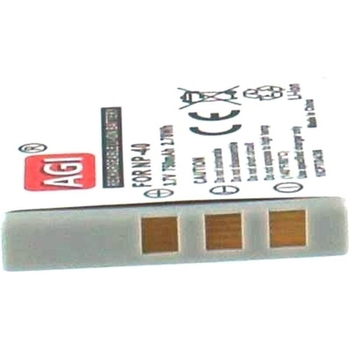 Thumbnail - AGI 60515 Wiederaufladbare Batterie Lithium-Ion (Li-Ion) 700 mAh 3,7 V (Akku), Kamera Stromversorgung, Schwarz