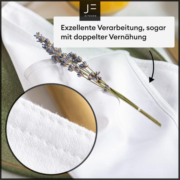 Image du produit JF.kitchen 12er-Set Stoffservietten (12 pcs, 40 x 40 cm)