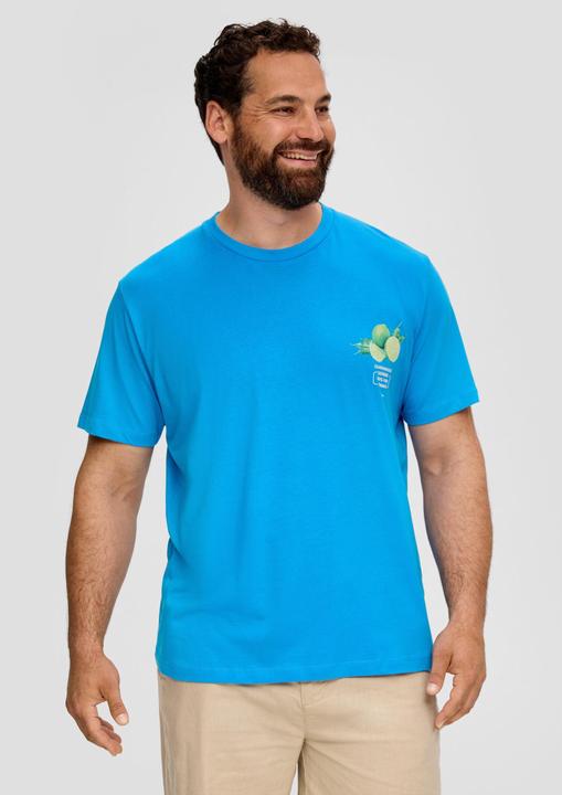 Produktbild S.Oliver T-Shirt Jerseyshirt mit Artwork (XXL)