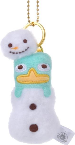 Image du produit Disney Perry avec bonhomme de neige Chaussette de Noël Porte-clés