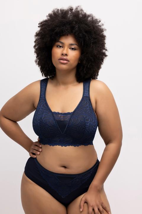 Produktbild Ulla Popken Bralette, Spitze, ohne Bügel, Cup B - F (95 D)