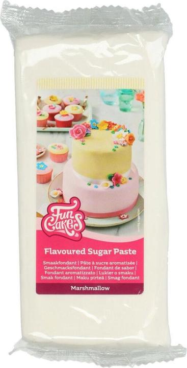 Actual product image FunCakes Marshmallow flavored sugar paste - 1kg (1 x)