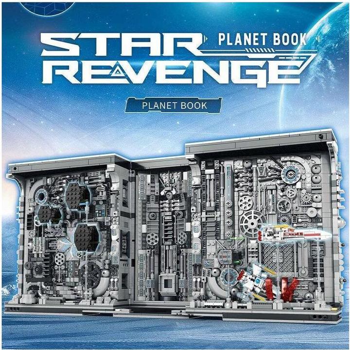 Actual product image ReoBrix Star Revenge Planet Book