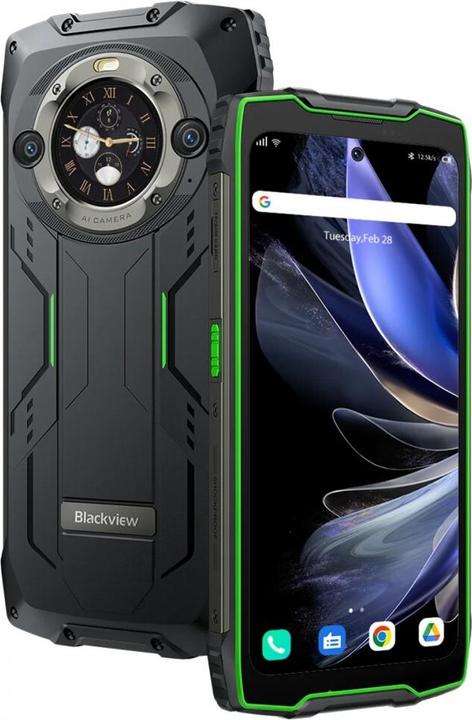 Produktbild Blackview BV9300 Pro (Écran 6.7" - 256 Go, 12 Go RAM - 15 080 mAh) Vert (256 GB, Vert, 6.70", Dual SIM)