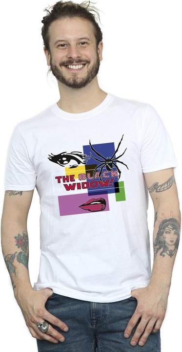 Immagine prodotto Black Widow Pop Art Maglietta Uomo (5XL)