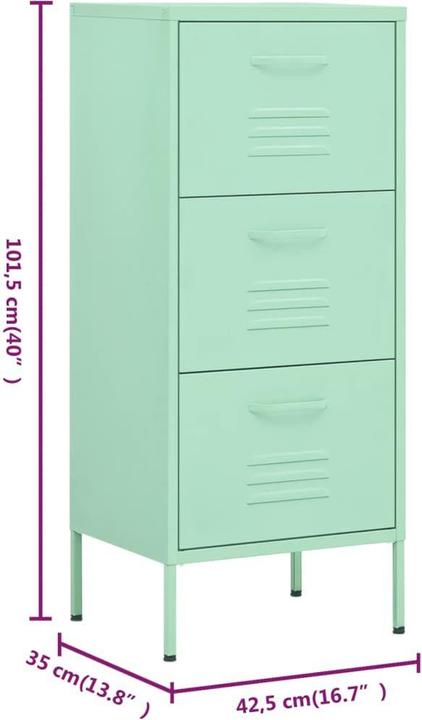 Image du produit vidaXL Nalren (42,5 x 35 x 101,5 cm)