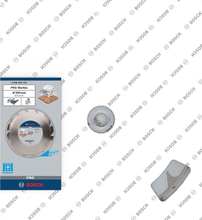 Produktbild Bosch Professional Zubehör PRO Marble Diamanttrennscheibe, 350 x 25,4 mm