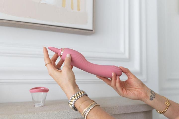 Immagine prodotto Le Wand Lick 3-1 Double Ended Vibe With Licking Tongue Stimulator