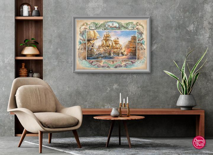 Image du produit Cherry Pazzi Puzzle Bataille navale 2000 pièces (2000 pièces)