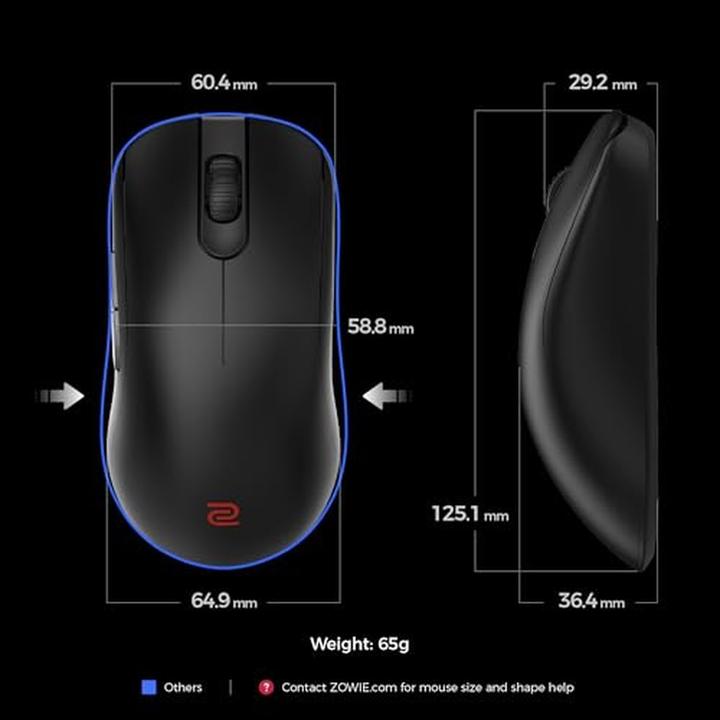 Actual product image BenQ Wireless Mouse Fk2-Dw (Wireless)