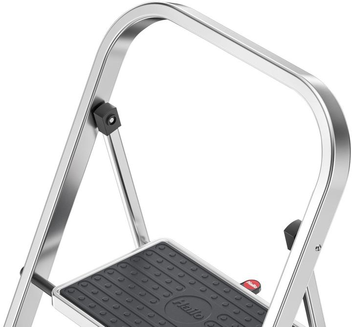 Image du produit Hailo K70 StandardLine, escabeau en aluminium, 2 marches (Échelle deux plans, 83 cm)
