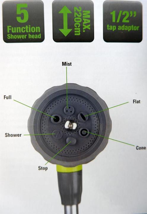 Actual product image Kinzo Gartendusche