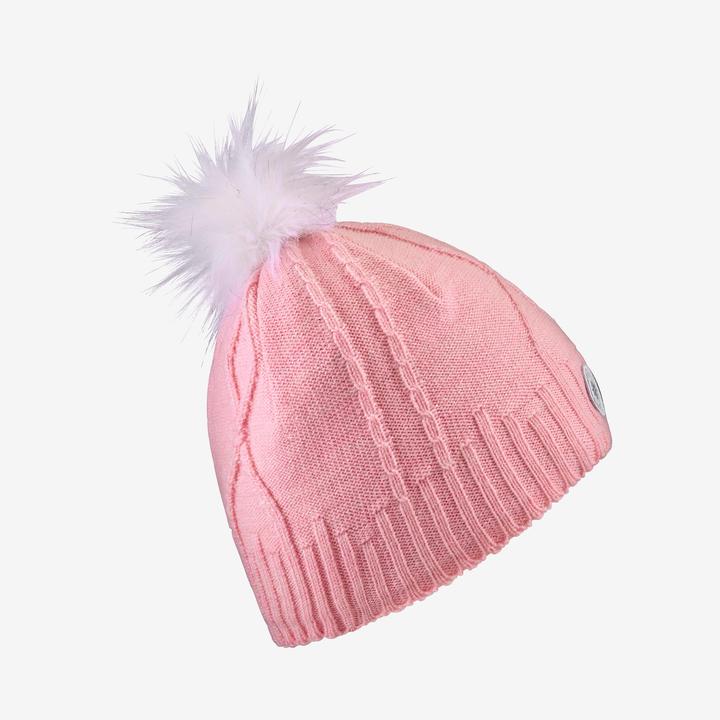 Immagine prodotto Wedze Cappello per bambini in lana a maglia a treccia - malva