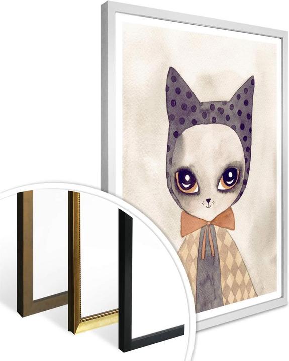 Actual product image Trenddeko Carnival Cat (60 x 80 cm)