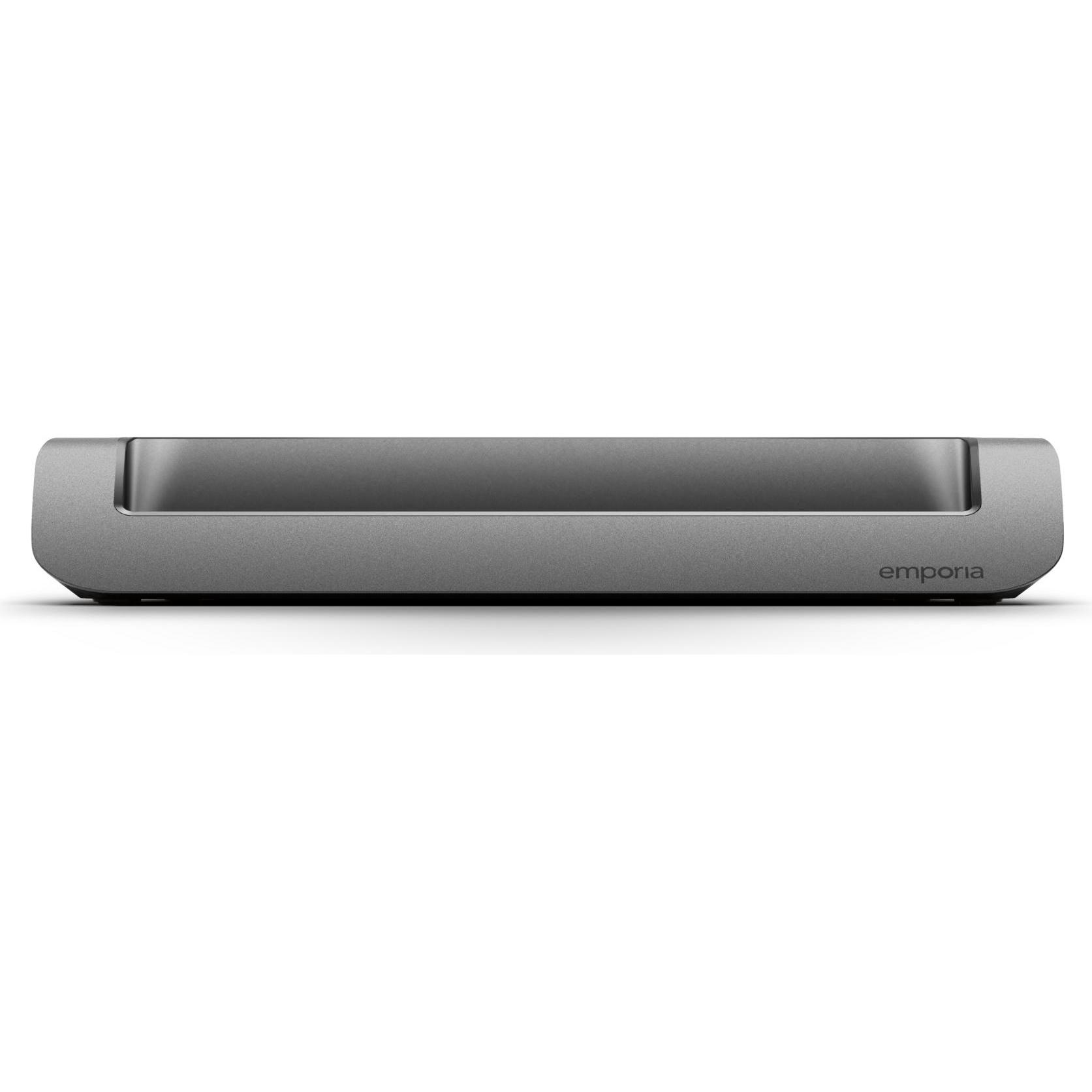 Thumbnail - Emporia Desktopcharger Tab1, USB Ladegerät, Silber
