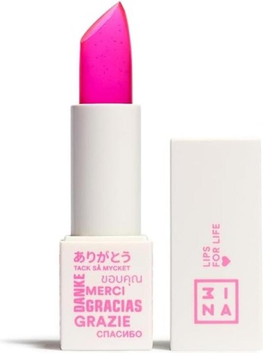 Immagine prodotto 3INA Trucco Labbra per la Vita Rossetto magico che cambia colore con formula balsamo labbra idratante (Trasparente)