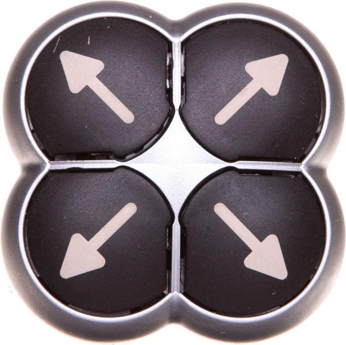 Produktbild Eaton Pushbutton 4-Way Operator Black Buttons