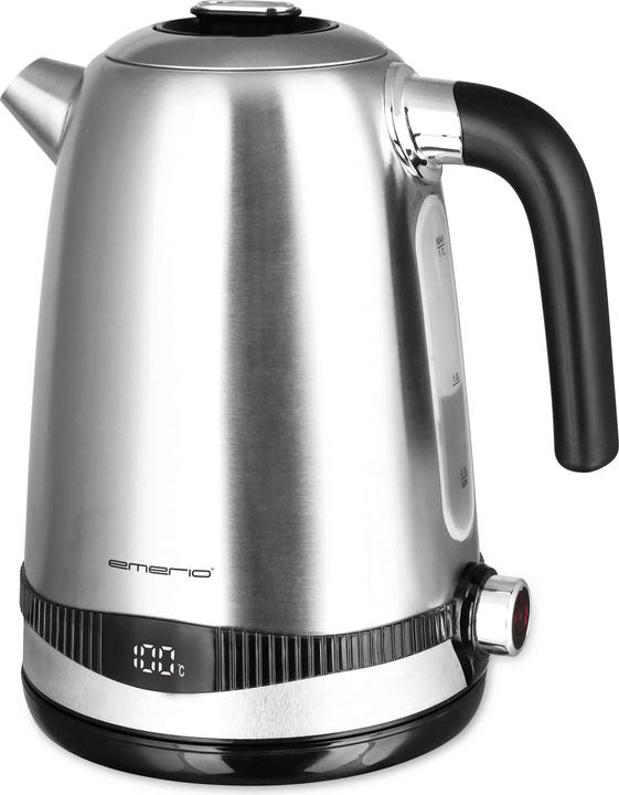 Actual product image Emerio Kettle, 1.7L, temperature selection, 2200, BPA free (1.70 l)