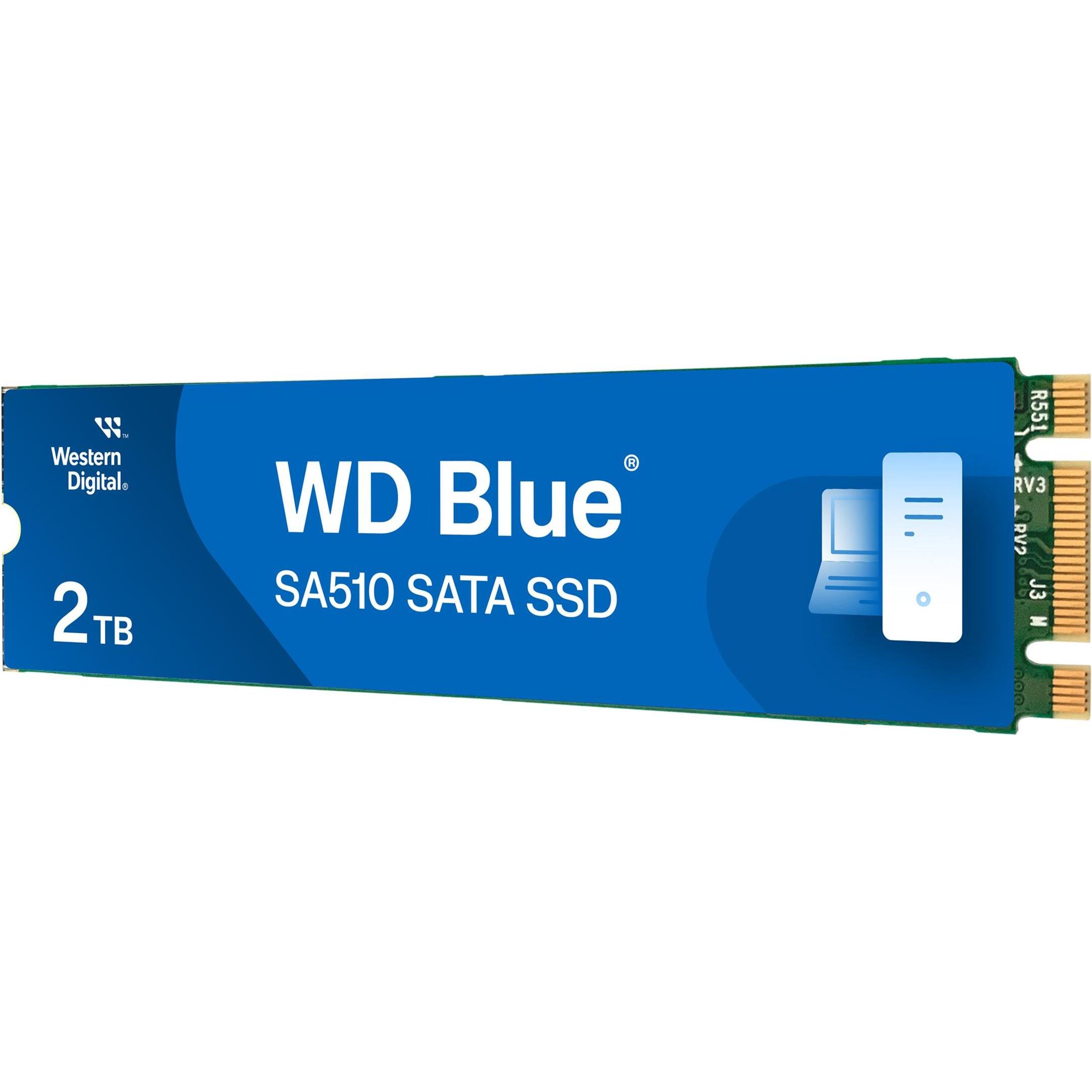 Thumbnail - WD Blue SA510 (2000 GB, M.2 2280), SSD