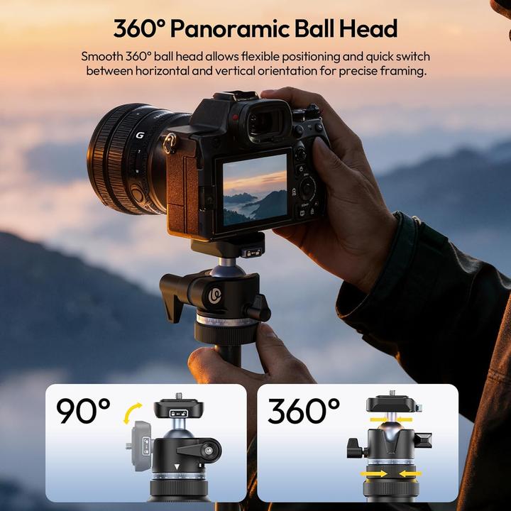 Produktbild Ulanzi MT93 Auto Open Tripod with Uka (Metall)