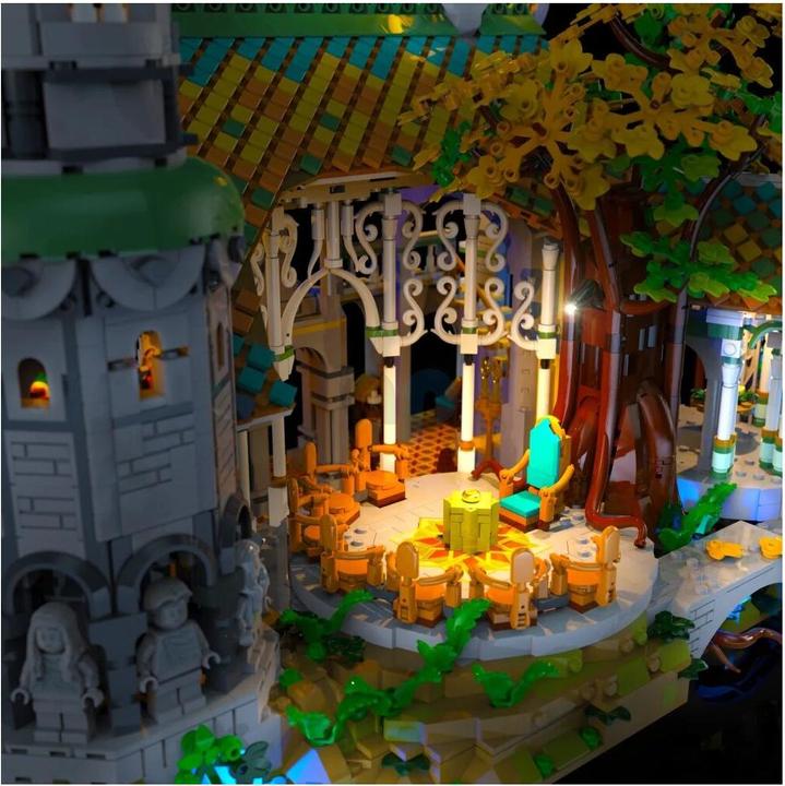 Actual product image Light my bricks LMB 2.0 LEGO® The Lord of the Rings Rivendell #10316 Light Kit
