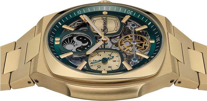 Image du produit Ingersoll 1892 L'esprit (Horloge à phases de la lune, Montre analogique, 47 mm)