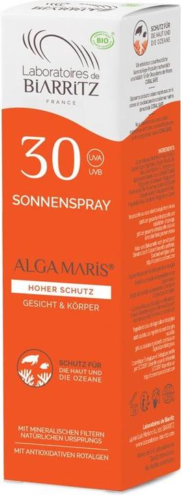 Laboratoires de Biarritz Alga Maris (Spray solaire, SPF 30, 100 ml, 500 g)