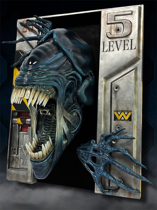 Image du produit Hollywood Collectibles Group Aliens sculpture murale 1/2 Alien Queen 51 x 41 x 25 cm