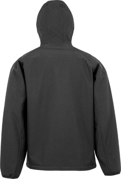 Actual product image Regatta Mens Hooded 3 Layer Recycled Soft Shell Jacket (3XL)