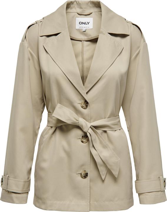 Actual product image Only Lapel collar jacket trench coat (XL)