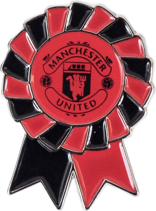 Produktbild Manchester United FC Rosette Abzeichen Metall
