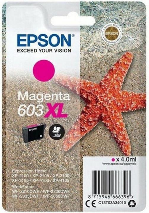 Actual product image Epson 603XL (Y)