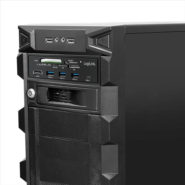 Produktbild LogiLink Multifunktions-Panel (SATA)
