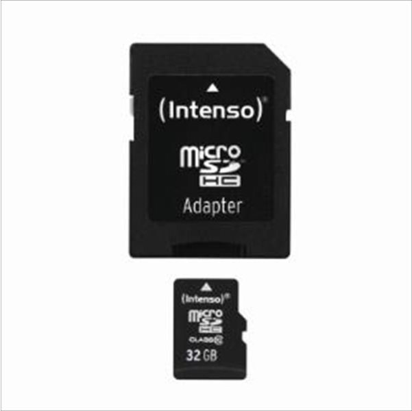 Actual product image Intenso microSD Class 10 (32 GB, microSDHC, U1)