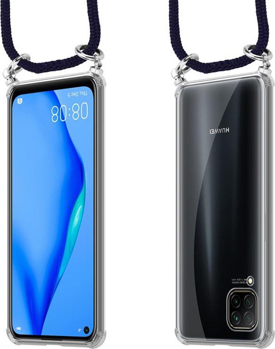 Produktbild Cadorabo TPU Handy Kette SILBER Cover
