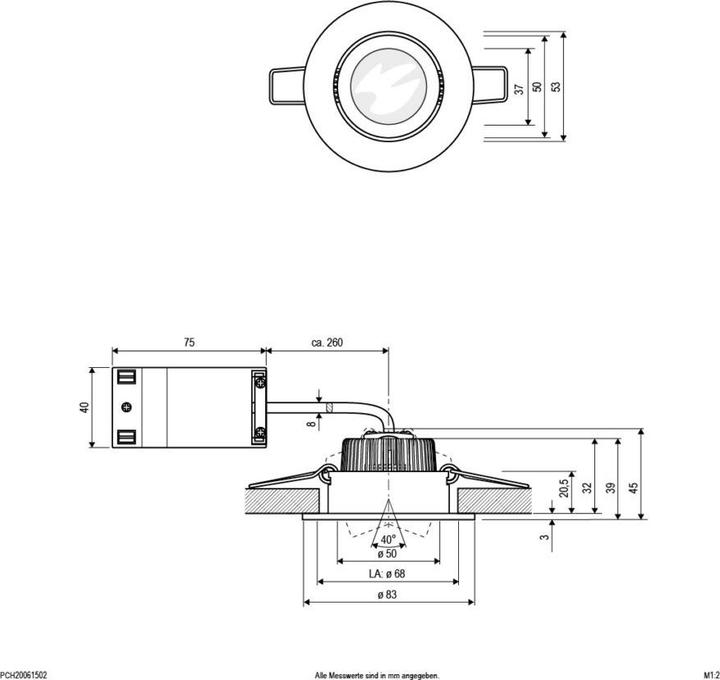 Produktbild EVN PCH 20 06 15 02 (528 lm)